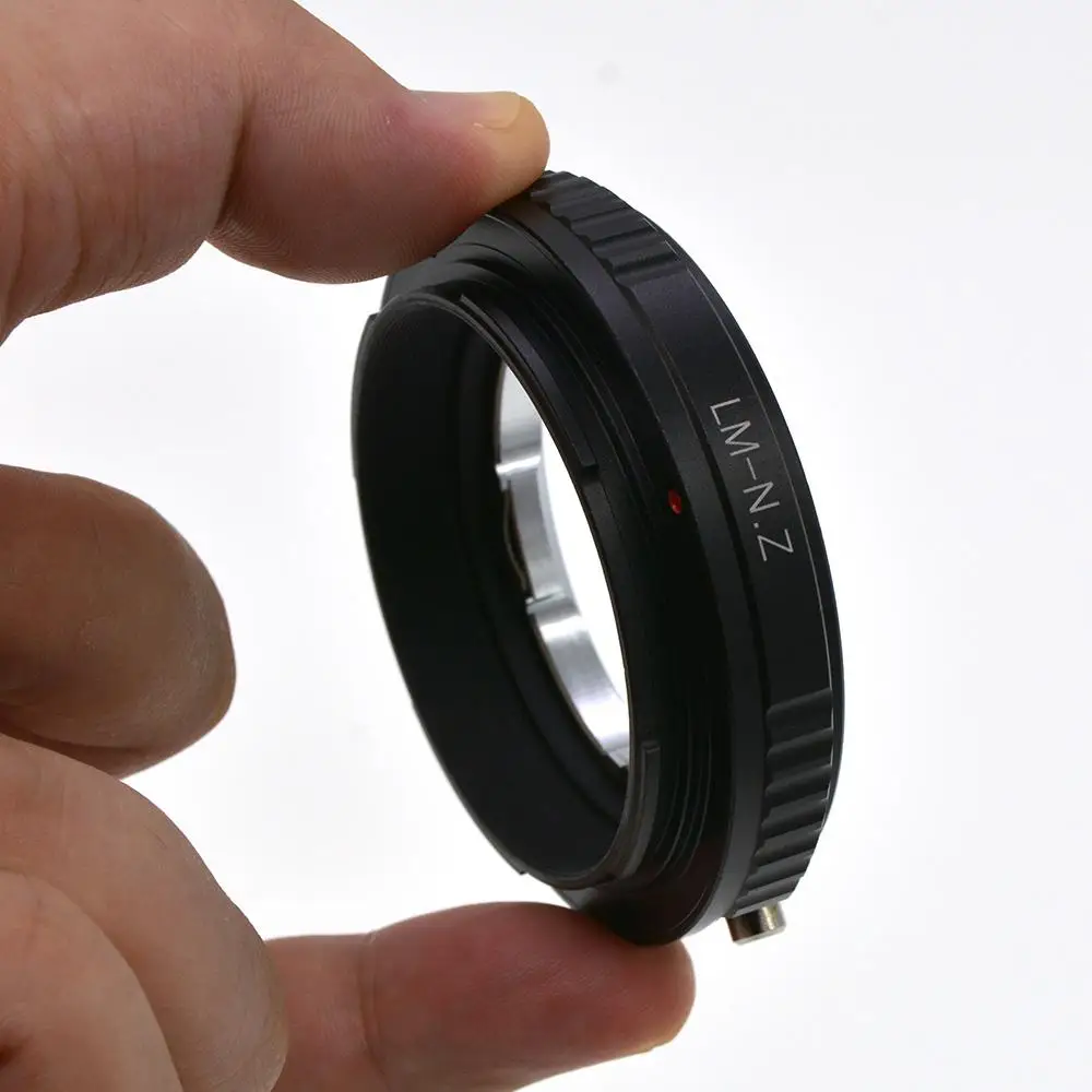 

LM-Z Lens Mount Adapter Ring for Leica M LM Zeiss M VM Lens to Nikon Z7 Z6 Camera Body Adaptor Lens Adapter r60