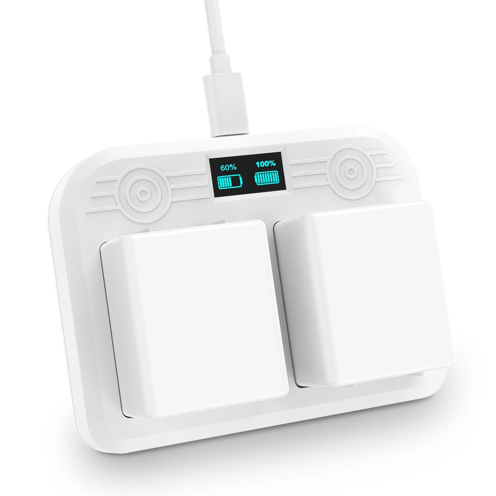 Зарядное устройство для аккумулятора совместимо с Arlo Ultra 4k Pro 3 камерой двойная