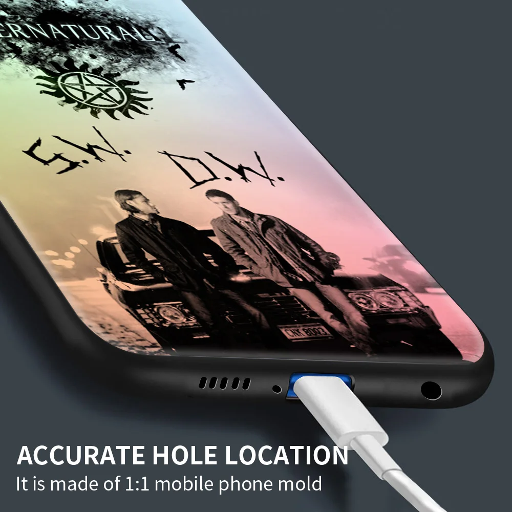 

Supernatural TV Show Phone Case For Xiaomi Redmi Note 10 Pro Max 9S 9 8 Pro 8T 8A 7 7A 9A 9C K40 Silicone Back Cover Coque Funda