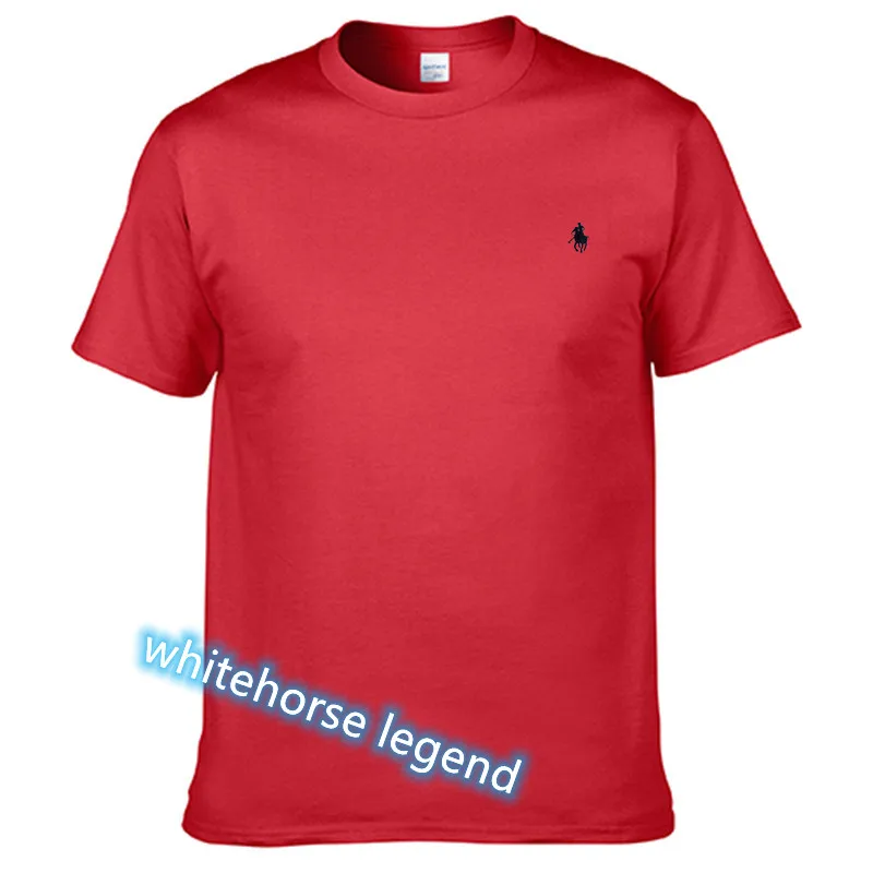 Solid Color Small Horse T-Shirt Ralp Polo Men Short Sleeve Men's Tops Tees Hombre Homme Masculine Pony T Shirts | Мужская одежда
