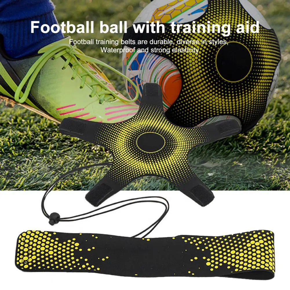 

Kids Adult High Elastic Band Adjustable Football Training Strap Waterproof Training Belt Tool Sports Activities Accessory