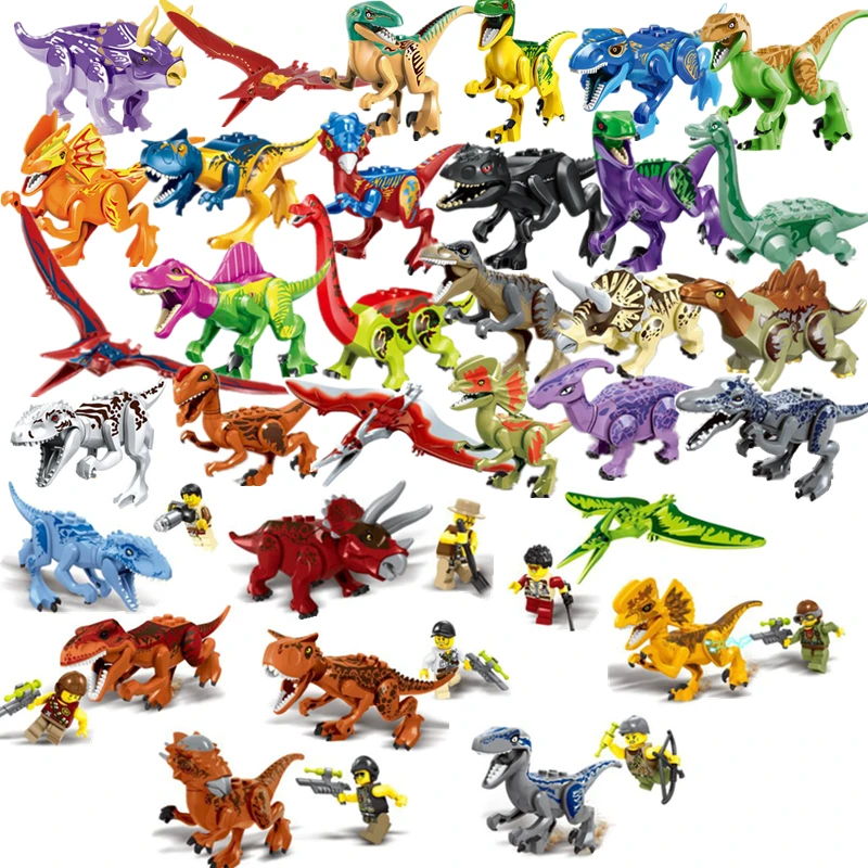 Конструктор Парк Юрского периода динозавры семейный конструктор доступный