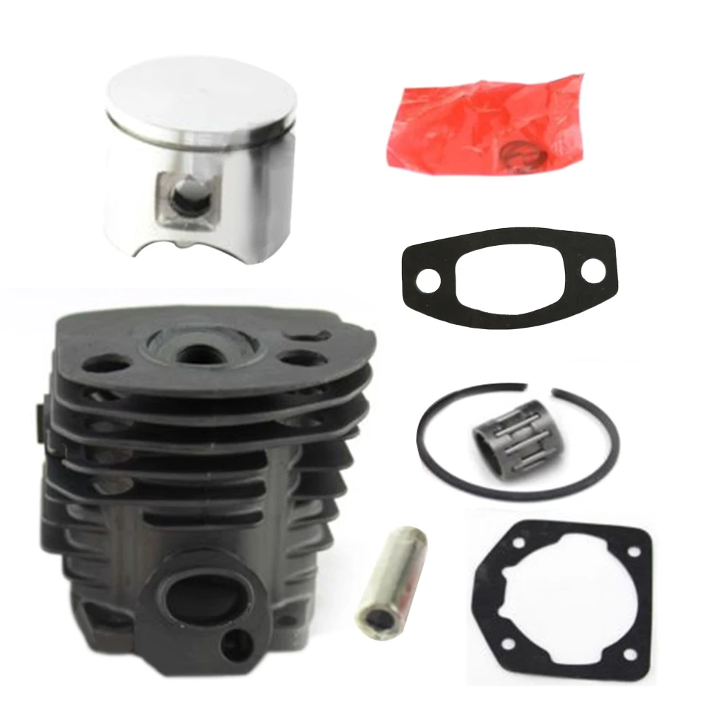 

45MM Cylinder Piston With Gasket Pin Bearing For Husqvarna 55 51 Chainsaw Tool Parts CYLINDER ASSEMBLY Hight Quality Durable