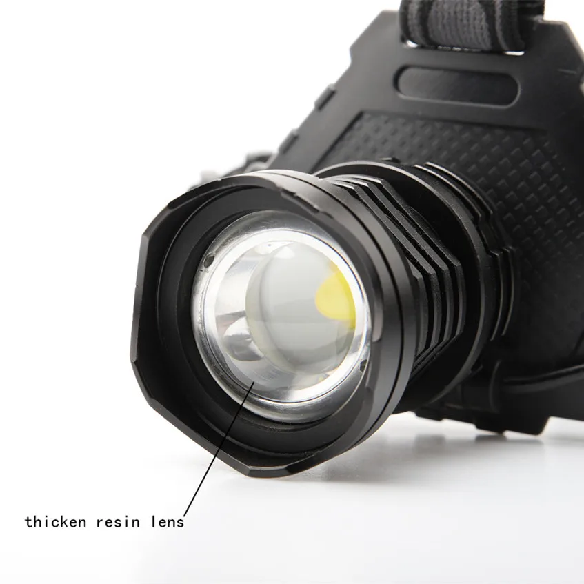 YUPARD новый открытый XHP70 светодиодный налобный фонарь мощный Тактический 20 Вт zoom USB