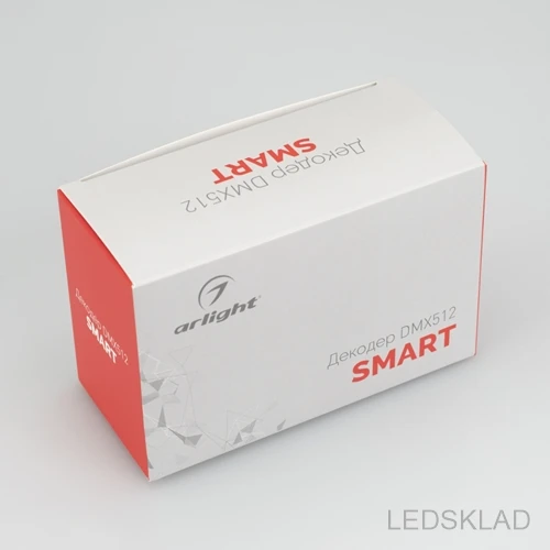 027126 Декодер SMART K23 DMX512 DIN (12 24V 3x6A) (ARL IP20 Пластик 5 лет) 1шт. Arlight|Новизна освещения| |