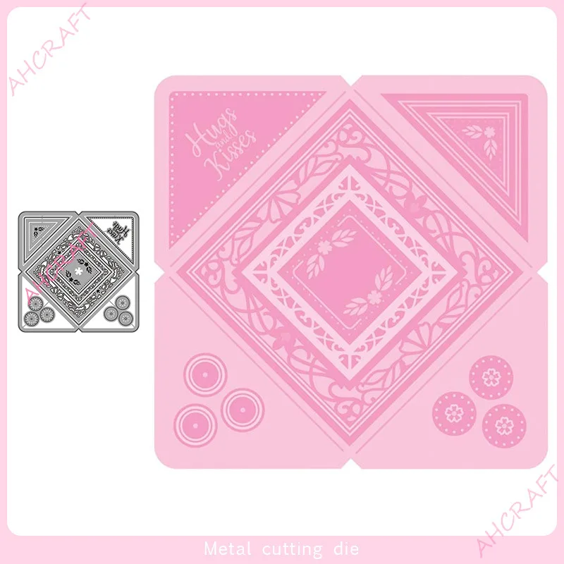 

Cutting dies Envelope set metal carbon steel cutting die DIY handmade crafts daomu