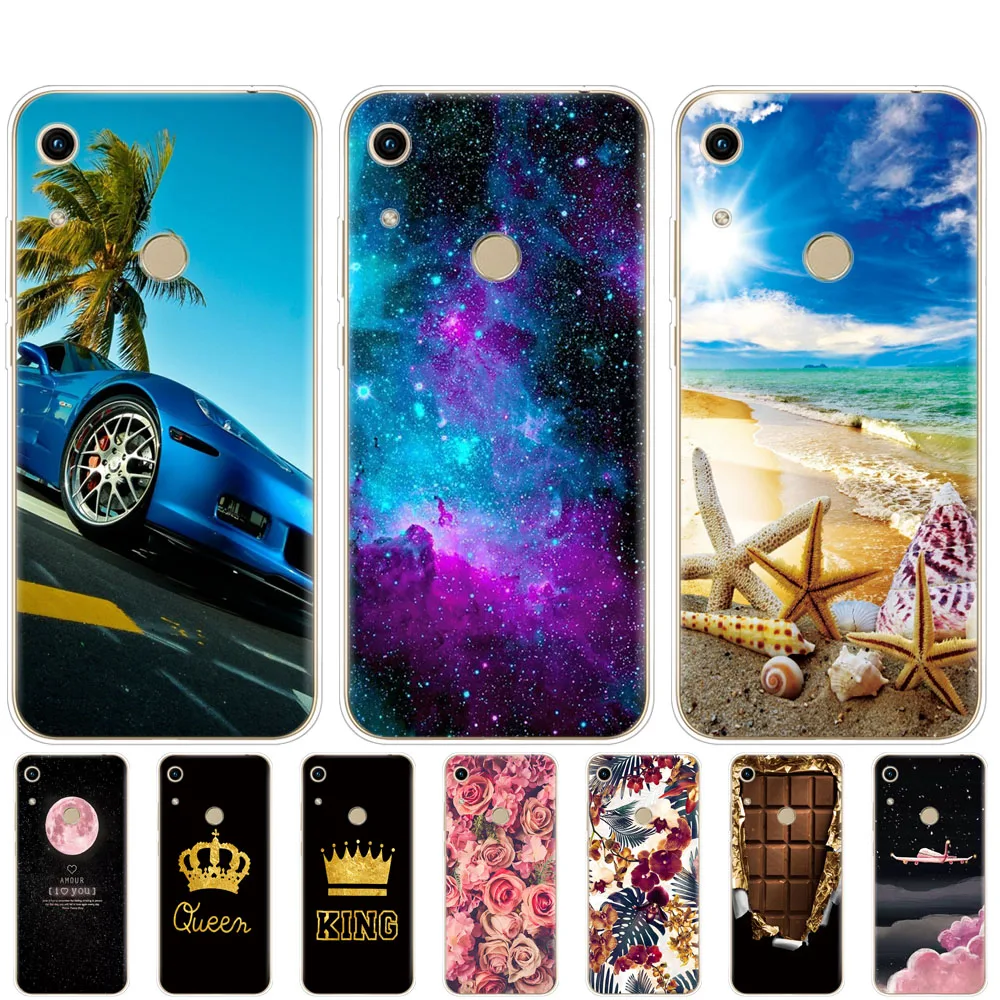 Чехол для honor 8A prime силиконовая задняя крышка из ТПУ телефона Huawei Honor JAT-LX1 8 A