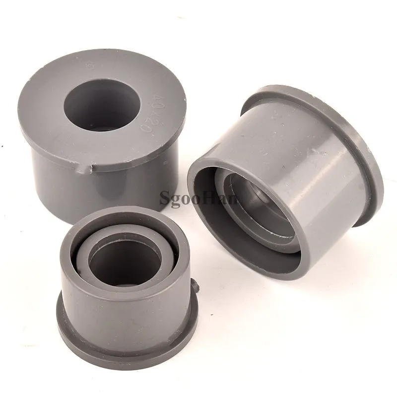 

1~5 Pcs 20mm 25mm 32mm 40mm 50mm 63mm 75mm 90mm PVC Bushing Reducer Union Pipe Fitting Garden Irrigation Water Pipe Connectors