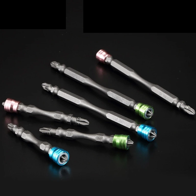 

Magnetic Circle Screw Bits Electric Screwdriver Attachment Hexagon Phillips Mini Drill Hand Tool Set High Quality 65/100mm