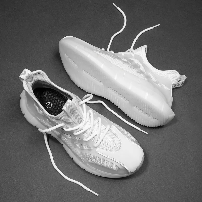 

Sports Shoes Men's Summer Breathable Casual Running Shoes TPU Popcorn Double Soles Wear-resistant Fashion Sneakers Shoes tenis