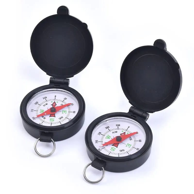 

2Pcs Compass Military Camping Hiking Survival Marching Pointing Guider Compass