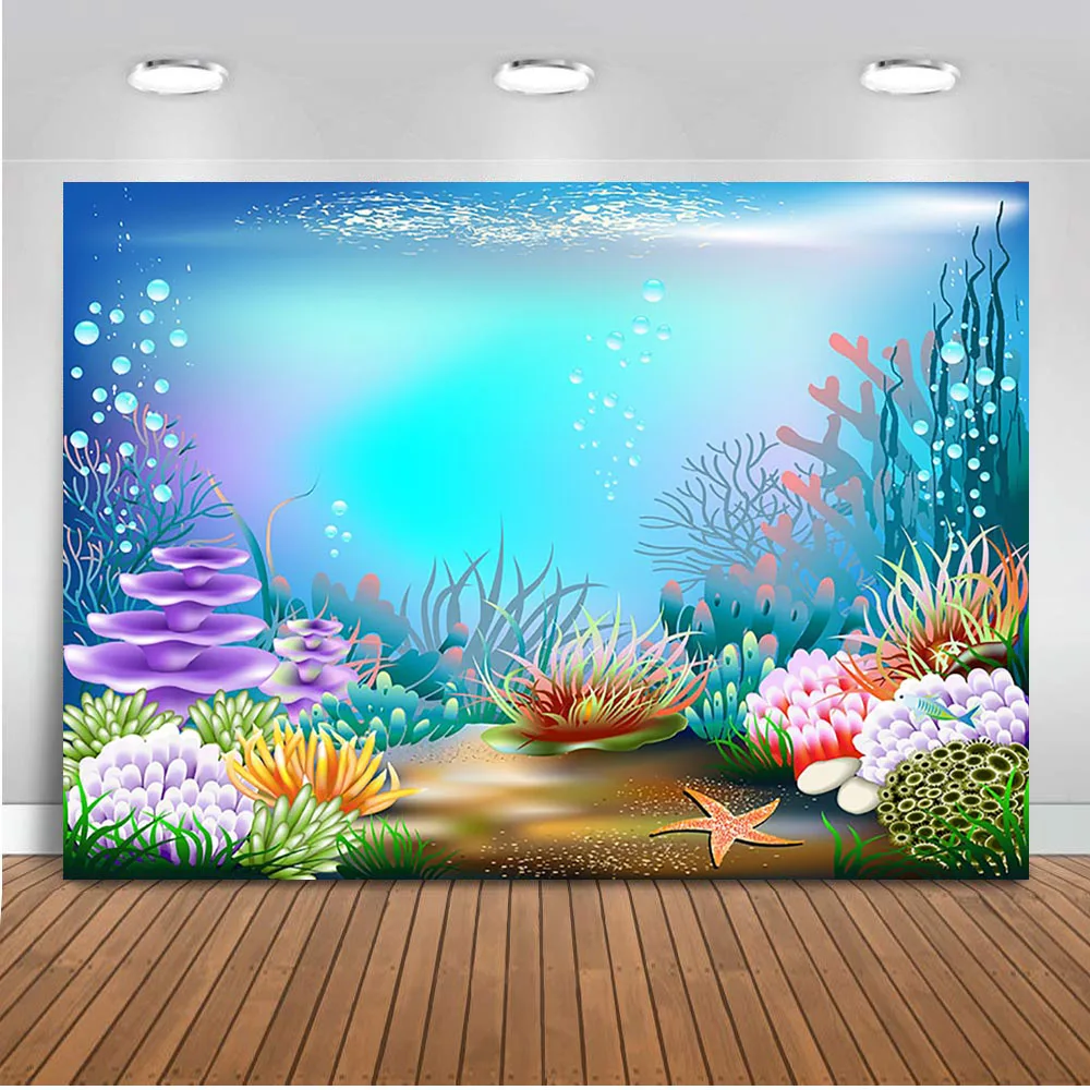 Фон для фотосъемки под водой фон фотостудии украшение вечерние НКИ