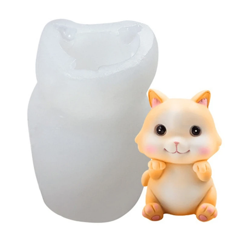 Силиконовая эпоксидная форма для кошки отличный подарок друзей и семьи A0NF |