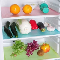 4pcsset refrigerator pad antifouling refrigerator liners washable mildew refrigerator mats can be cut refrigerator fridge mats