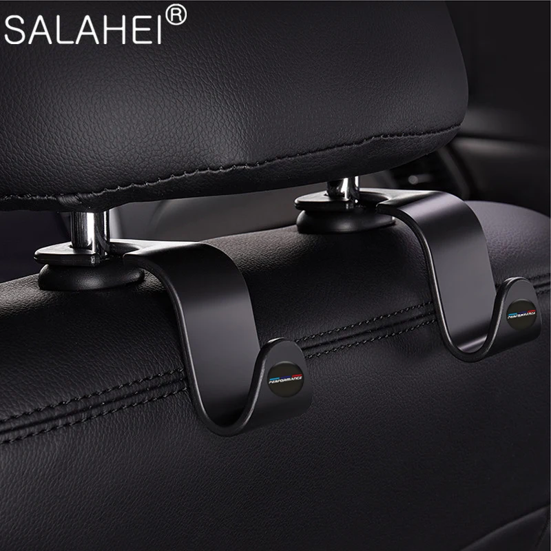 

4PCS Car Seat Headrest Hook For BMW M Performance E38 E39 E46 E53 E60 E61 E64 E70 E71 E85 E87 E90 E83 F10 F30 F20 F35 M3 M5
