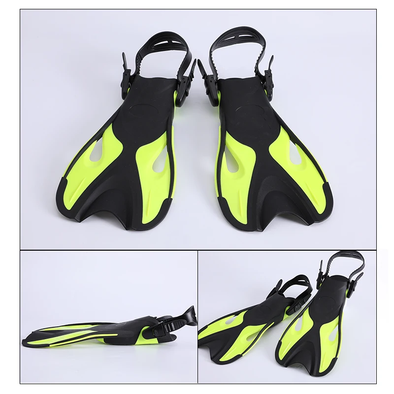 Подводный плавник регулируемые плавательные ласты для подводного плавания