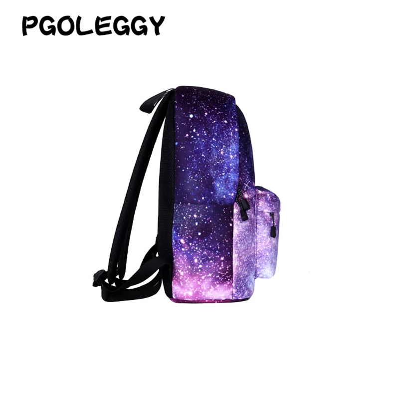 PGOLEGGY galaxy Рюкзак женский рюкзак для ноутбука задняя Сумка Ткань Оксфорд модная