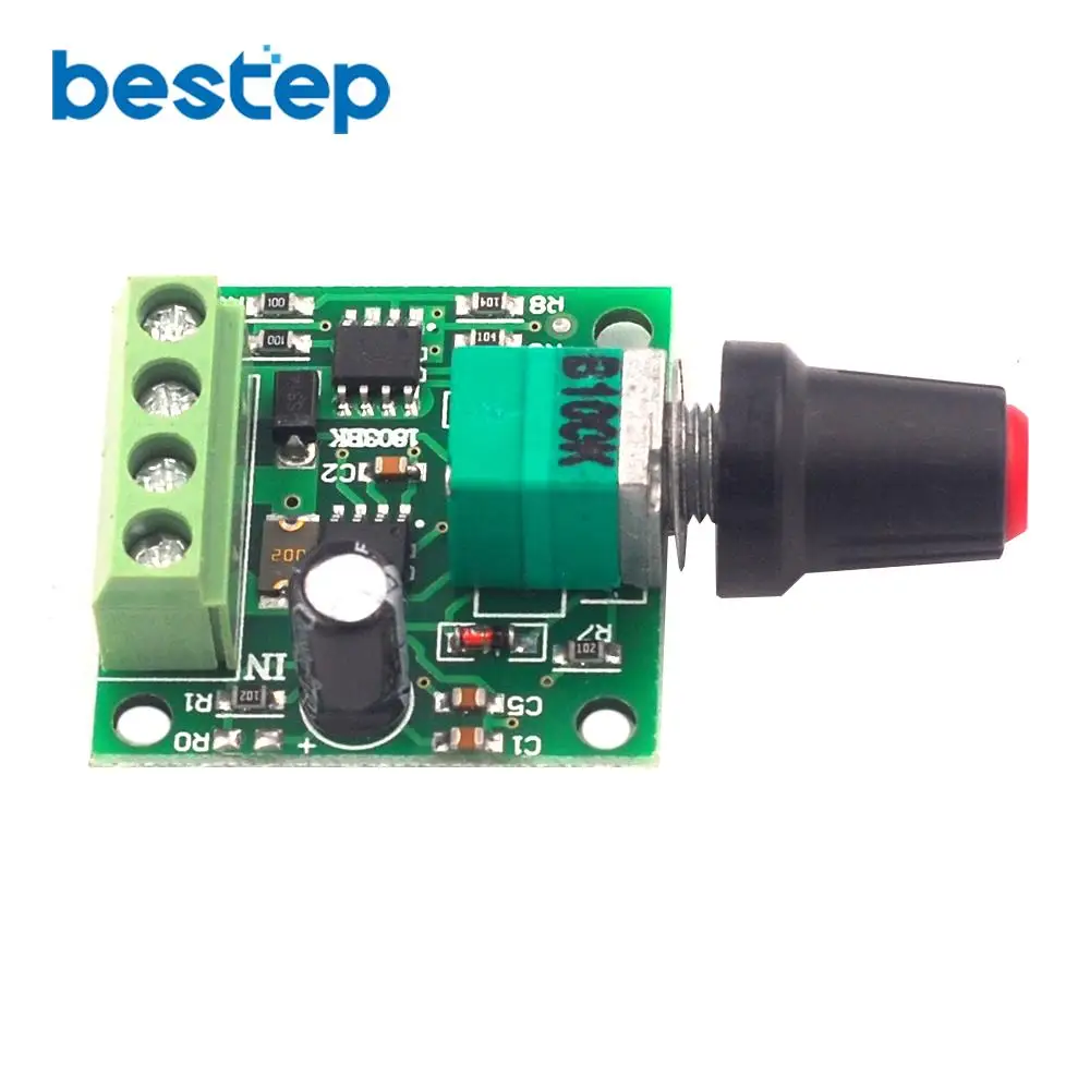 Регулятор скорости двигателя 2А ШИМ-контроллер регулировки 1803BK +