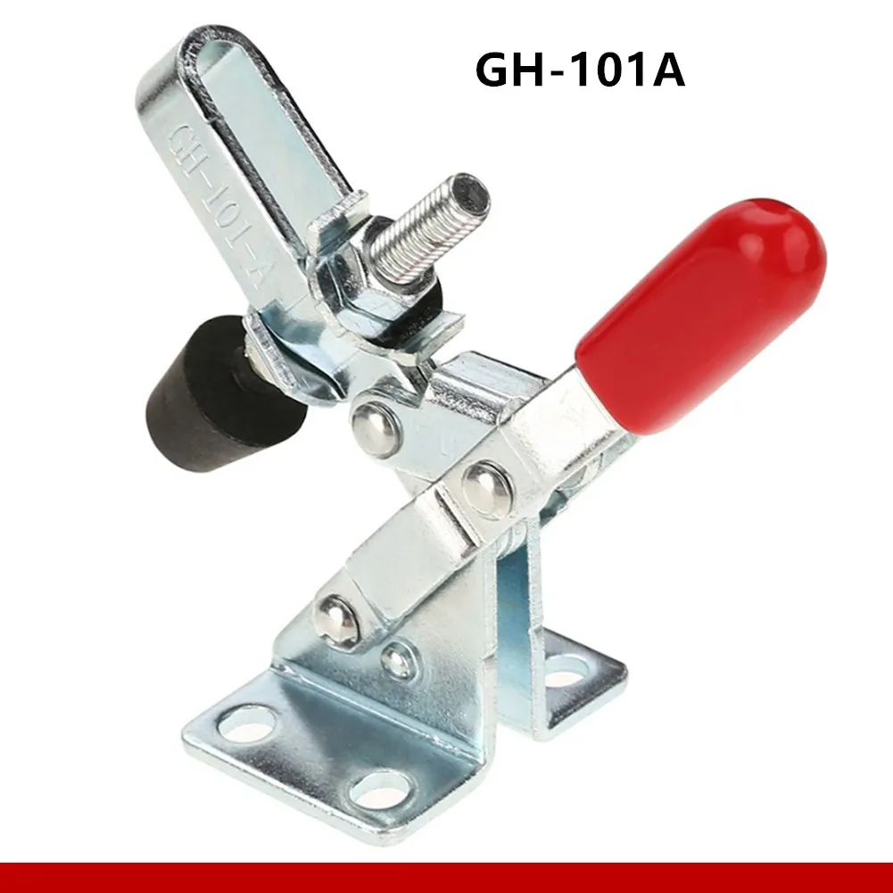 1/4/5/10pcs Toggle Clamp GH-201 GH-201A GH-201B GH431 Horizontal Quick Release Tools Woodworking Fix Clip Hand Tool - купить по