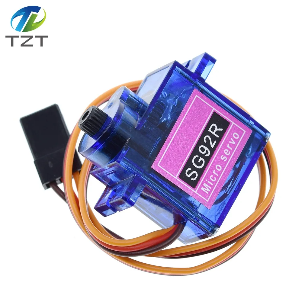 SG92R 2 5 кг Micro 9g сервопривод нейлоновые шестерни из углеродного волокна замена SG90