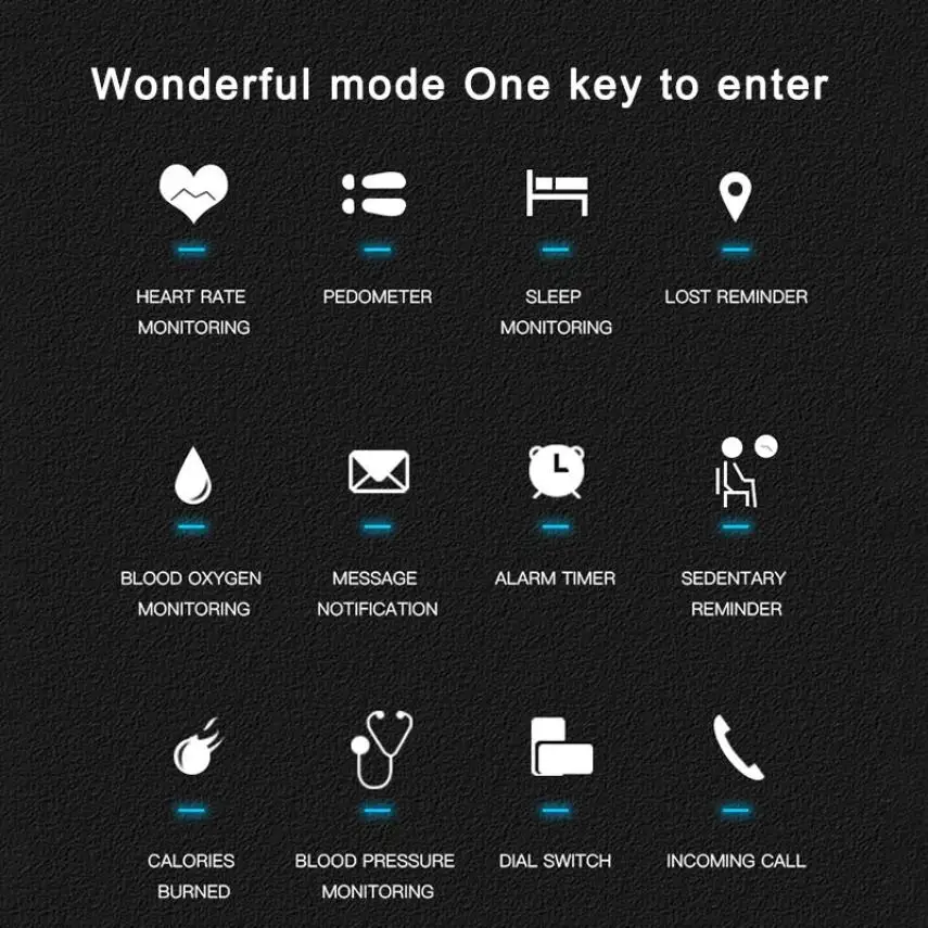 

2021 K30 Full Touch Screen Smart Watch Bracelet Ip67 Waterproof Sports Fitness Tracker Heart Rate Sleep Monitoring Smartwatch