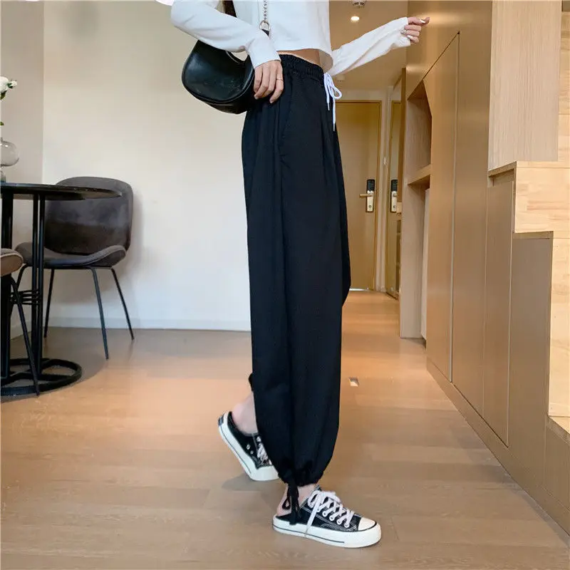 

2021 new casual pants women's legged sports pants