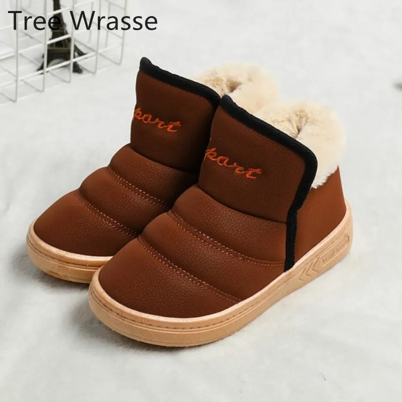 

Boys Snow Boots Children Shoes Winter Boots For Girls Sport Child Shoes Kids Sneakers 2021 Brand Fashion ata Tree Wrasse
