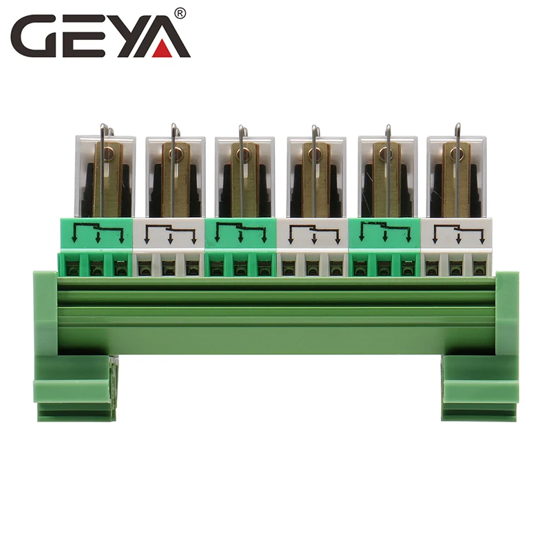 GEYA NG2R 6 каналов Omron Реле модуль 5 В 12 24 постоянного тока 230V релейная плата PLC