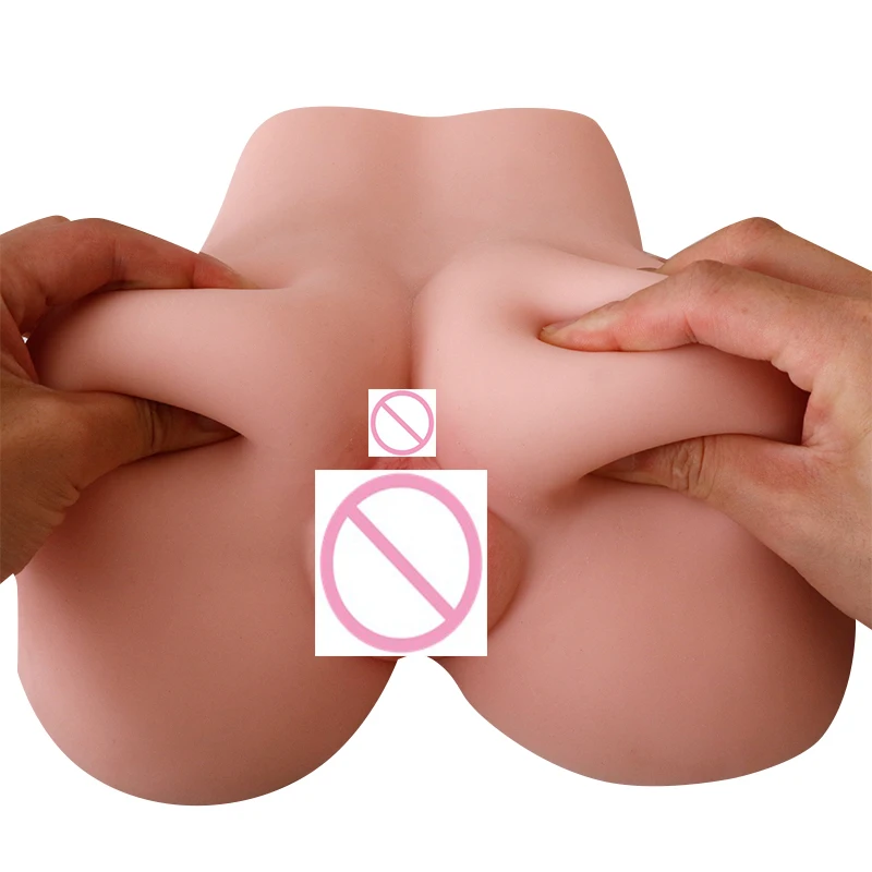 Силиконовая большая задница 3D секс кукла искусственная вагина настоящая киска