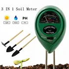 3 в 1 измеритель PH почвы, измеритель влажности, освещенности и освещенности, тестер PH, измеритель для цветов, садовый датчик влажности почвы, гигрометр для кислотности растений, скидка 20%
