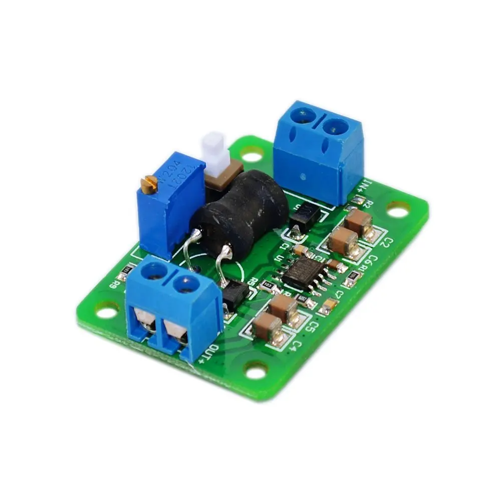 

High efficiency up to 98%, super LM2596 DC-DC adjustable step-down module (kis-3r33 modification)