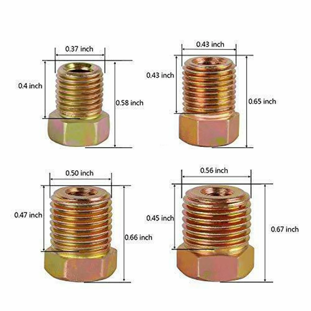 25ft Brake Line Pipe Tubing Roll Tube Coil OD Iron Copper Kit Assort Fittings Brakes Lines Accessories | Автомобили и мотоциклы