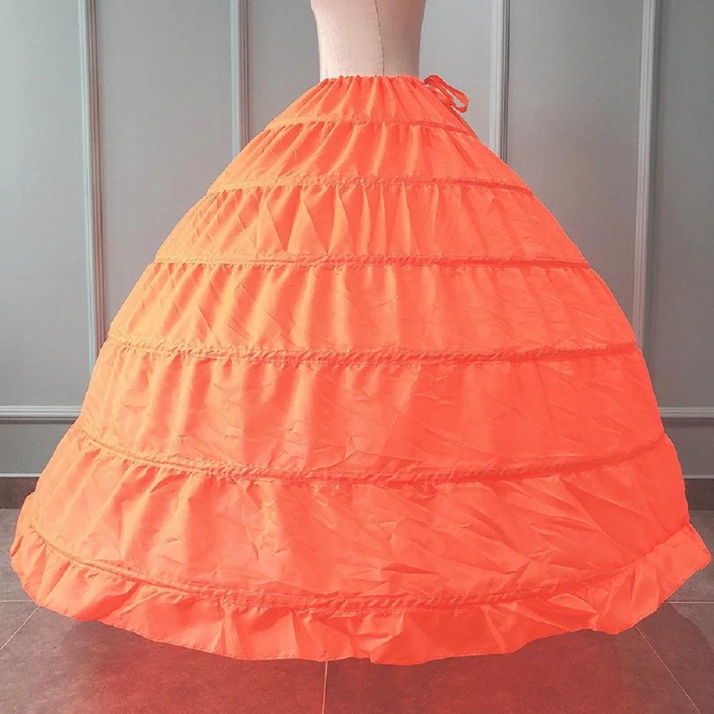 Женское свадебное платье 6 обручей с подъюбником | Женская одежда