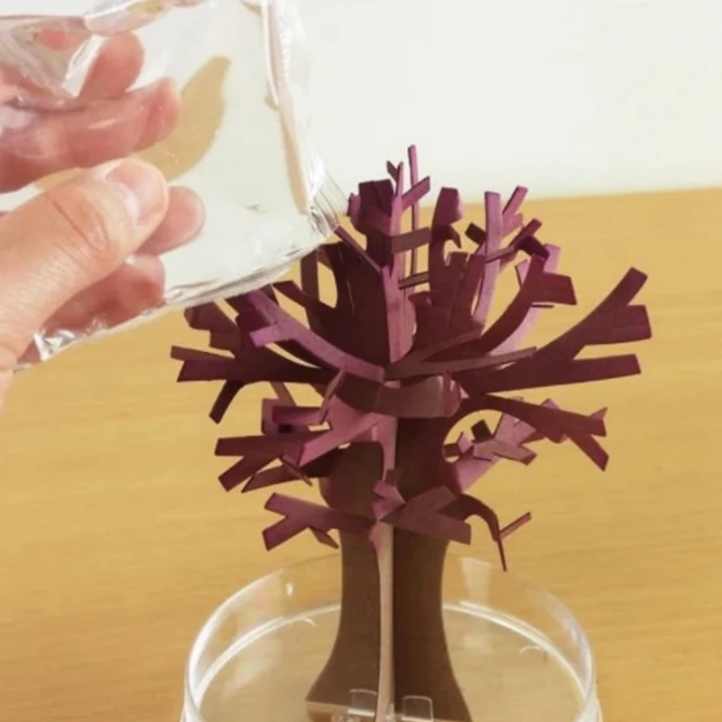 Креативный подарок волшебная Сакура бумажная елка цветение искусственный