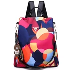 2021 модный многофункциональный рюкзак с защитой от кражи, водонепроницаемые Рюкзаки из ткани Оксфорд для девочек-подростков, брендовая дизайнерская женская школьная сумка