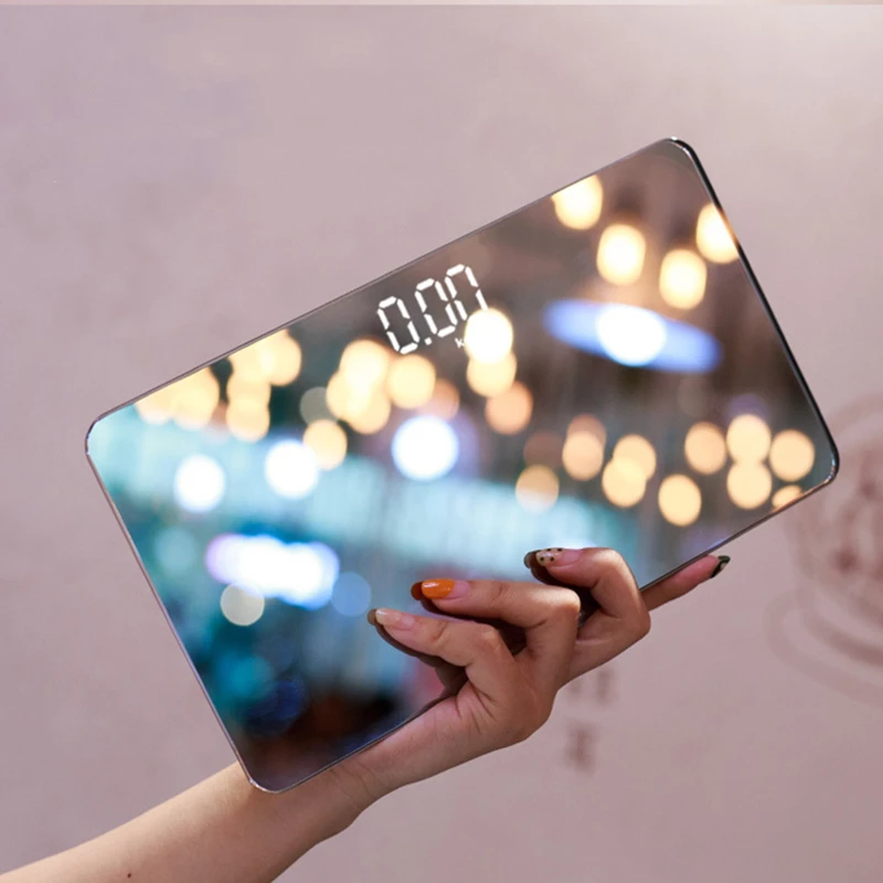 Новинка бытовые умные весы для взрослых зеркальные мини веса Mi электронные тела