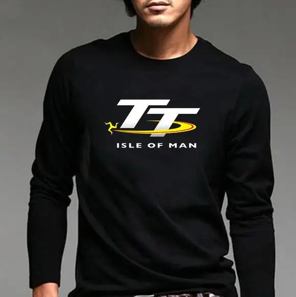 2019 мужские футболки с изображением мотоцикла на острове Мэн оптовая продажа