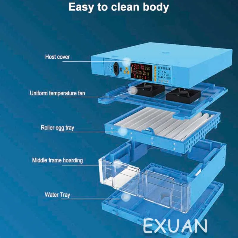 

Weizhen Automatic Intelligent Household Small Incubator Chicken Duck Goose Bird Hatching Box Mini