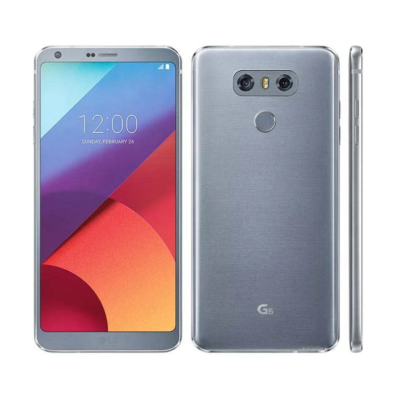 lg g6 eu version h870ds dual sim unlocked mobile phone 5 7 4gb ram 3264128gb rom 13mp quad core 4g lte android smartphone free global shipping