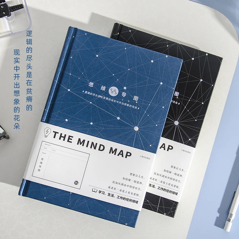 

Mind map notebook manual account book small fresh exquisite notebook simple student DIY diary