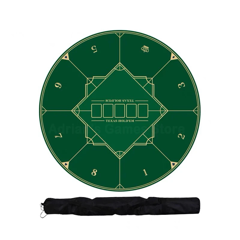 120 см круглая фототкань для покерного стола