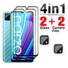 Защитное стекло для камеры 4 в 1 для Oppo Realme Narzo 30A C25 на Realmy A C 30 25 Narzo30 Защитная пленка для HD экрана телефона