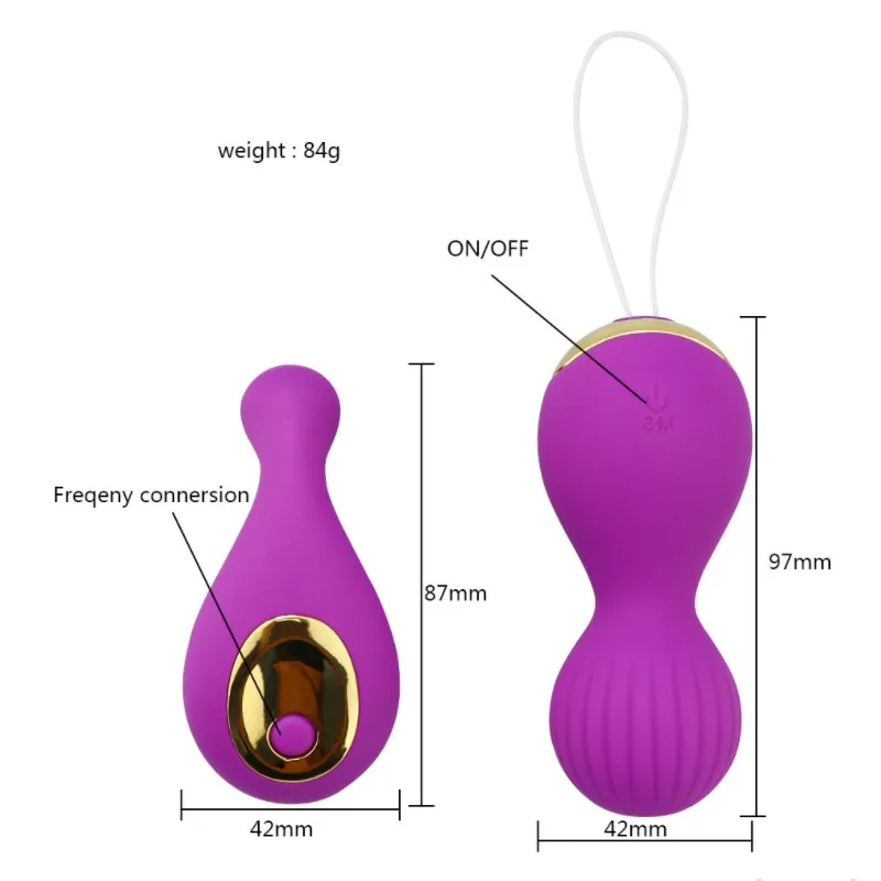 Силиконовое 10-скоростное вибрирующее яйцо удаленный вибратор вагинальные
