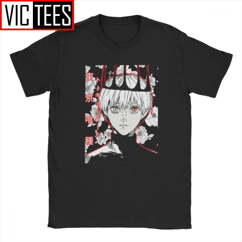 Мужская футболка Tokyo Ghoul с одним глазом King Kaneki Awesome короткими рукавами
