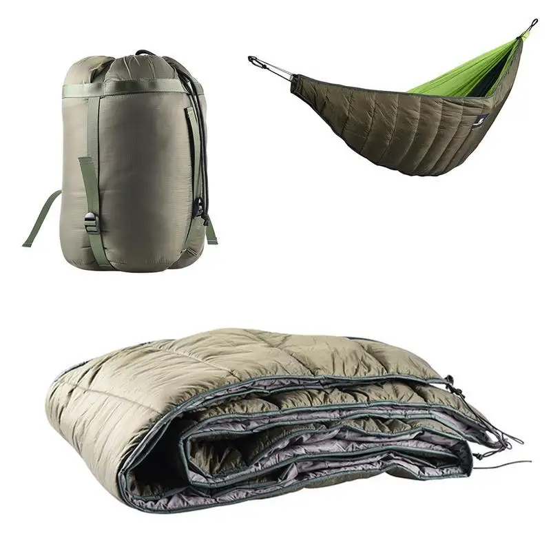 

Толстый гамак термальный чехол зимний для отдыха на открытом воздухе Теплоизоляционный хлопковый гамак ветрозащитный Теплоизоляционный г...