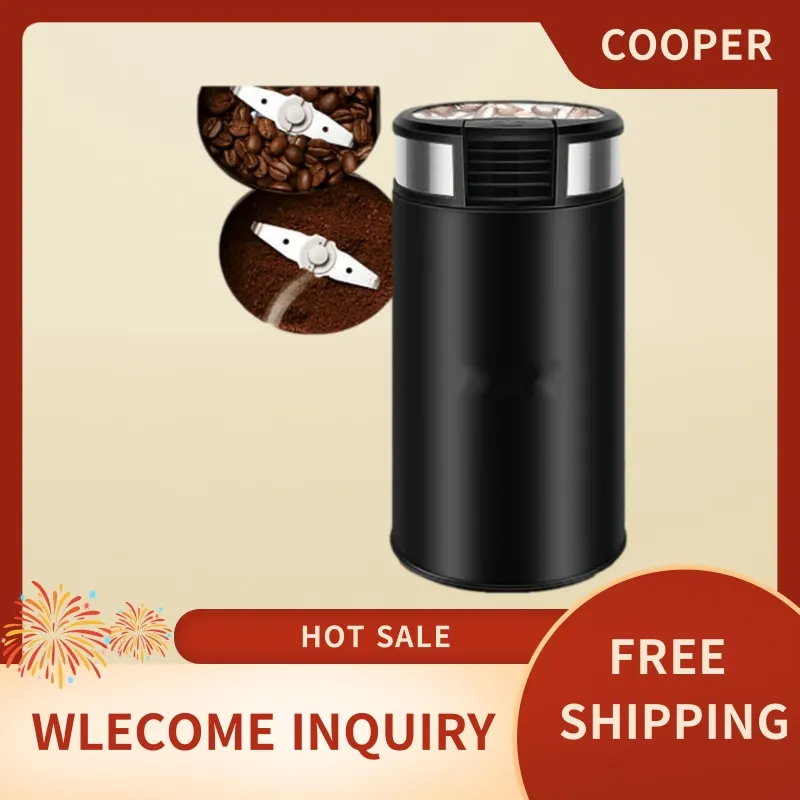 

Electric Coffee Grinder Kitchen Cereals Nuts Beans Spices Grains Grinder Machine Multifunctional Portable Blender Juicer