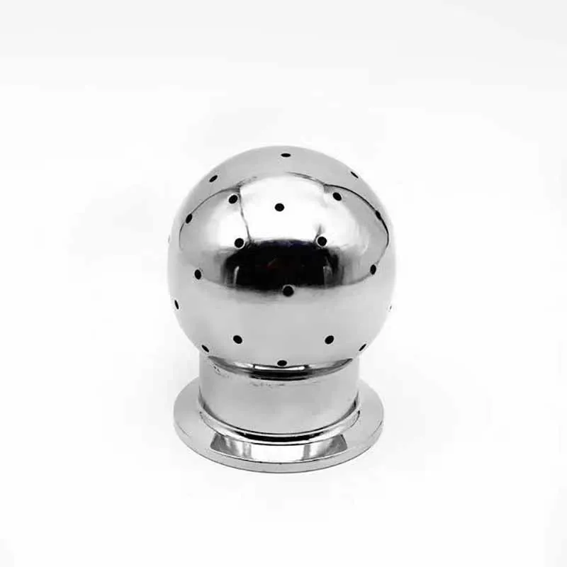 

1.5" 2" Tri Clamp SUS 304 Stainless Steel Sanitary Thread Fix Spray Ball Tank Cleaning Ball Ferrule OD 50.5mm 64mm
