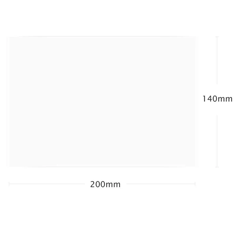 AAAJ-4 листов FEP пленка 140x200мм DLP LCD SLA Смола 3D принтер для Elegoo Mars Wanhao Дубликатор D7