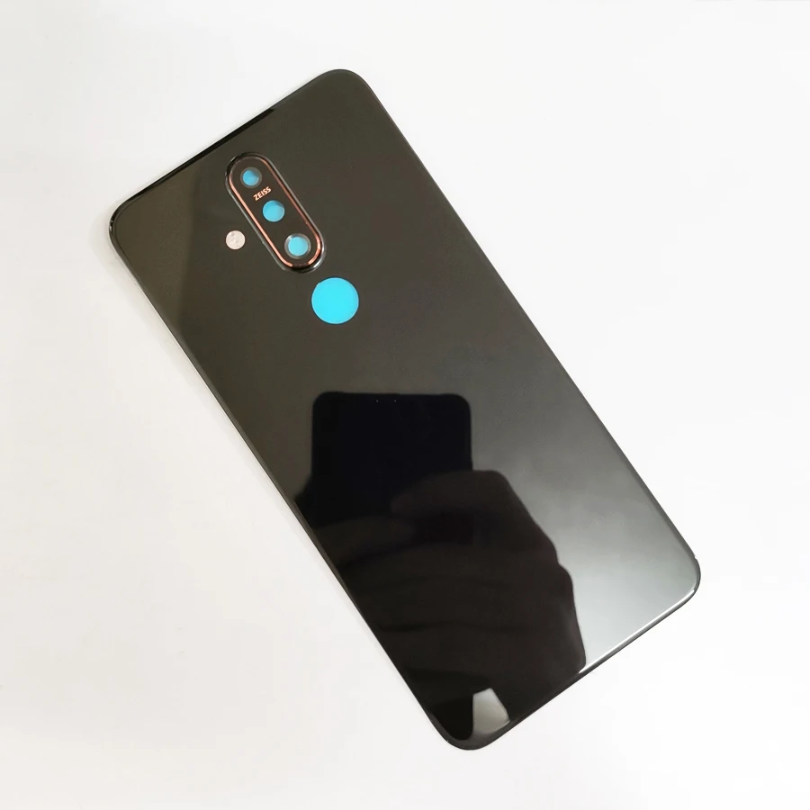 Оригинальная Задняя стеклянная панель Nokia X71 Крышка батарейного отсека Замена