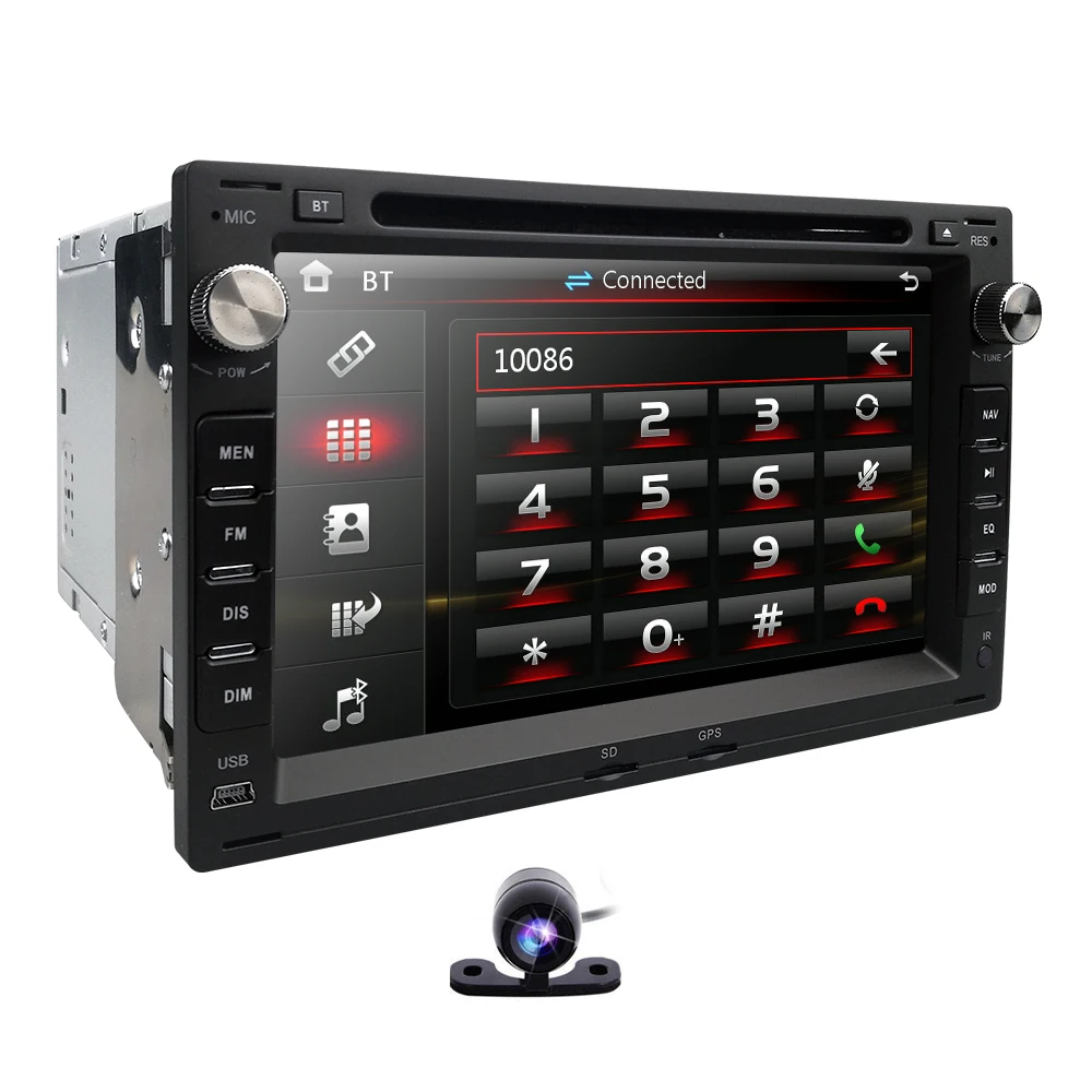 7 &quotRDS BT GPS Bluetooth Автомобильный DVD плеер для VW Golf 4 T4 LUPO POLO Passat B5 Sharan все гольфкарты